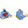 LEGO Medium Blue Supergirl with Short Legs Minifig Torso (973 / 76382)