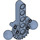 LEGO Bleu moyen Technic Bionicle Hanche Joint avec Faisceau 5 (47306)
