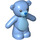 LEGO Medium Blue Teddy Bear with Blue Chest (67323 / 98382)