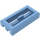 LEGO Mittelblau Fliese 1 x 2 Gitter (mit Bottom Groove) (2412 / 30244)