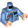 LEGO Mittelblau Torso Medium Blau NASA Jacket (973 / 76382)