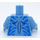 LEGO Medium blauw Tuk Minifig Torso (973 / 76382)