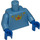 LEGO Medium Blue Unicorn Guy Minifig Torso (973 / 88585)