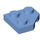 LEGO Mittelblau Keil Platte 2 x 2 Cut Ecke (26601)