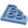 LEGO Medium blauw Wig Plaat 3 x 3 Hoek (2450)