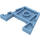 LEGO Mittelblau Keil Platte 3 x 4 mit Bolzenkerben (28842 / 48183)