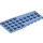 LEGO Medium Blue Wedge Plate 4 x 9 Wing with Stud Notches (14181)