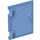LEGO Bleu moyen Fenêtre 1 x 2 x 3 Shutter avec Hinges et poignée (60800 / 77092)