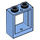 LEGO Medium blauw Venster Kader 1 x 2 x 2 (60592 / 79128)