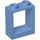 LEGO Medium blauw Venster Kader 1 x 2 x 2 (60592 / 79128)