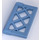 LEGO Bleu moyen Fenêtre Pane 1 x 2 x 3 Lattice (Renforcé) (60607)