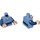 LEGO Medium Blue Young Boba Fett with Flesh Head Minifig Torso (973 / 76382)