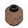 LEGO Medium Brown Blaise Zabini with Minifigure Head (Recessed Solid Stud) (3626 / 101473)