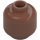 LEGO Medium Brown First Officer Hawkins Minifigure Head (Recessed Solid Stud) (3274 / 104767)