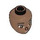 LEGO Medium Brown Kayla Minidoll Head (92198 / 103410)