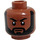 LEGO Brun moyen Master Mordo Minifigure Diriger (Goujon solide encastré) (3626 / 100584)
