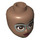 LEGO Medium Brown Naomi Minidoll Head (92198 / 101112)