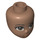 LEGO Medium Brown Priyanka Female Minidoll Head (84086 / 92198)