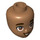 LEGO Medium Dark Flesh Alba Minidoll Head (92198 / 101127)