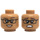 LEGO Medium Dark Flesh Allison Miles Minifigure Head (Recessed Solid Stud) (3626 / 65239)