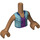 LEGO Medium donker vleeskleurig Andrea Friends Torso (35677 / 92456)