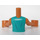 LEGO Medium mørkt kød Andrea Friends Torso (73141 / 92456)