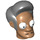 LEGO Mittleres dunkles Fleisch Apu Nahasapeemapetilon Kopf (18146)