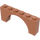 LEGO Medium Dark Flesh Arch 1 x 6 x 2 Thin Top without Reinforced Underside (12939)