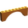 LEGO Medium Dark Flesh Arch 1 x 8 x 2 Thick Top and Reinforced Underside (3308)
