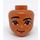 LEGO Medium Dark Flesh Boun Minidoll Head (69676 / 92198)