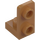 LEGO Carne medio scuro Staffa 1 x 1 con 1 x 2 Piastra Su (73825)