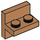 LEGO Mittleres dunkles Fleisch Halterung 1 x 2 mit Vertikale Fliese 2 x 2 (41682)