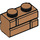LEGO Chair moyenne foncée Brique 1 x 2 avec Embossed Bricks (98283)