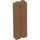 LEGO Mittleres dunkles Fleisch Backstein 1 x 2 x 5 mit Nut (88393)