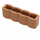 LEGO Mittleres dunkles Fleisch Backstein 1 x 4 Log (30137)