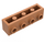 LEGO Medium Dark Flesh Brick 1 x 4 with 4 Studs on One Side (30414)