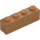 LEGO Medium Dark Flesh Brick 1 x 4 with 4 Studs on One Side (30414)