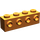 LEGO Medium Donker Vleeskleurig Steen 1 x 4 met 4 Studs Aan een Kant (30414)