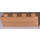 LEGO Medium Dark Flesh Brick 1 x 4 with Embossed Bricks (15533)