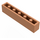 LEGO Medium Dark Flesh Brick 1 x 6 (3009)