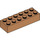 LEGO Medium Dark Flesh Brick 2 x 6 (2456 / 44237)