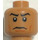 LEGO Beige Moyennement Foncé Capitaine Panaka Tête (Montant solide encastré) (3626 / 96704)