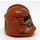 LEGO Medium Dark Flesh Clone Trooper Helmet (Phase 2) with Geonosis Clone Trooper Camouflage (11217 / 20203)