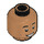 LEGO Medium Dark Flesh Dean Thomas Minifigure Head (Recessed Solid Stud) (3626 / 39231)