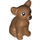LEGO Mittleres dunkles Fleisch Hund - Chihuahua (13368 / 19995)