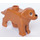 LEGO Mittleres dunkles Fleisch Hund - Labrador (Winking) (104110)