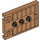 LEGO Chair moyenne foncée Porte 1 x 5 x 3 avec Manipuler (93096)