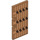 LEGO Chair moyenne foncée Porte 1 x 5 x 8.5 Stockade (87601)