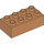 LEGO Mittleres dunkles Fleisch Duplo Backstein 2 x 4 (3011 / 31459)