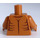 LEGO Středně tmavá tělová E.T. The Extra-Terrestrial Minifigurka Trup (973 / 76382)